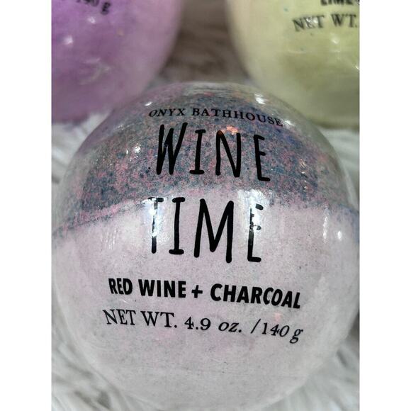 Onyx Bathhouse Bath Bombs 4.9 Oz Lot Of Five Sweet Escape Leisure Relaxing NEW - Picture 4 of 7